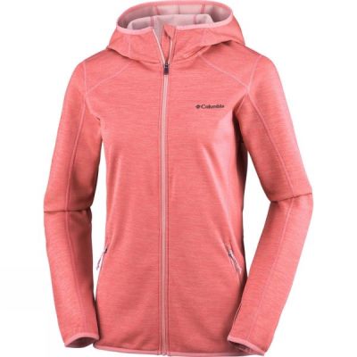 Columbia Sapphire Trail Kapucnis Full Zip - Női Fleece - Korall (Magyarország HDS124705)